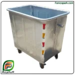 سطل زباله گالوانیزه 770 لیتری مکعب