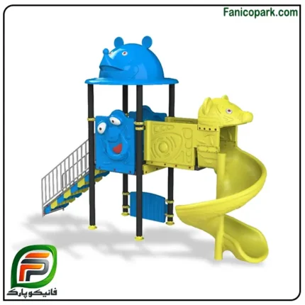 مجموعه بازی سرسره مارپیچ مدل ۱۱۰۹