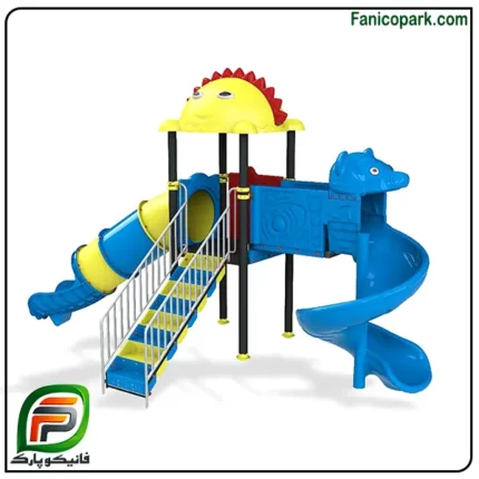 مجموعه بازی سرسره پارکی مدل ۱۱۱۱