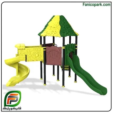 مجموعه بازی سرسره پارکی مدل ۱۱۱۳