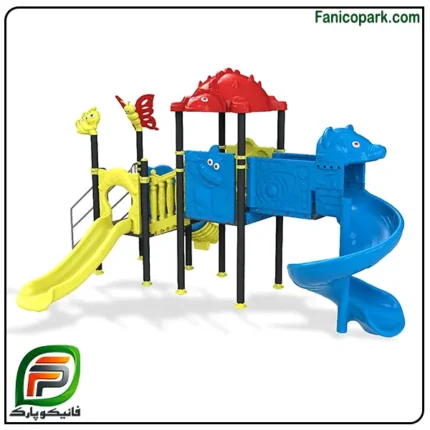 مجموعه بازی سرسره پارکی مدل ۱۲۰۷