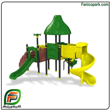 مجموعه بازی سرسره پارکی مدل 1209