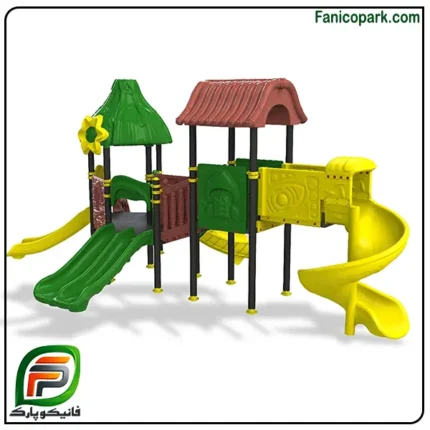 مجموعه بازی سرسره پارکی مدل 1301