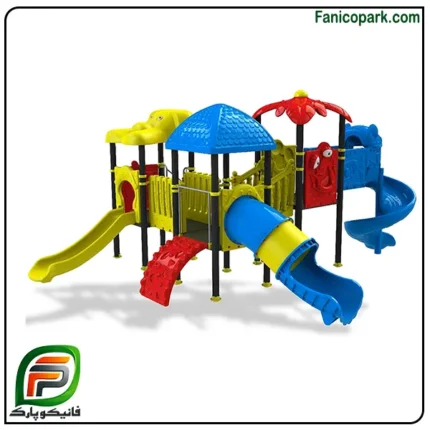 مجموعه بازی سرسره پارکی مدل 1302