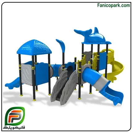 مجموعه بازی سرسره پارکی مدل 1305