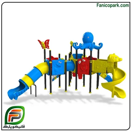 مجموعه بازی سرسره پارکی مدل 1307