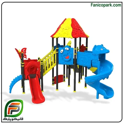 مجموعه بازی سرسره پارکی مدل 1310