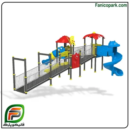 مجموعه بازی سرسره پارکی مدل 1316