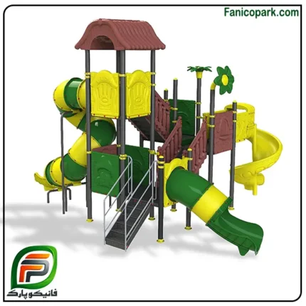 مجموعه بازی سرسره پارکی مدل 1401